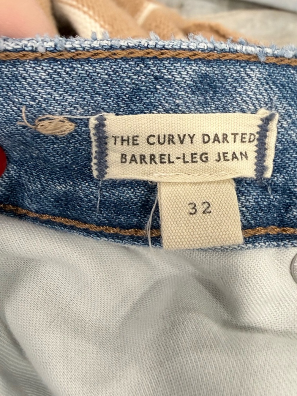 Madewell Light Blue Straight-Leg Jeans - Picture 9 of 10